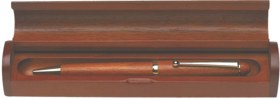 Rosewood Case (6 7/8"x1 3/16") Engraving only on pen